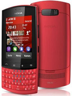 Nokia Asha 303 Touch and Type Mobile