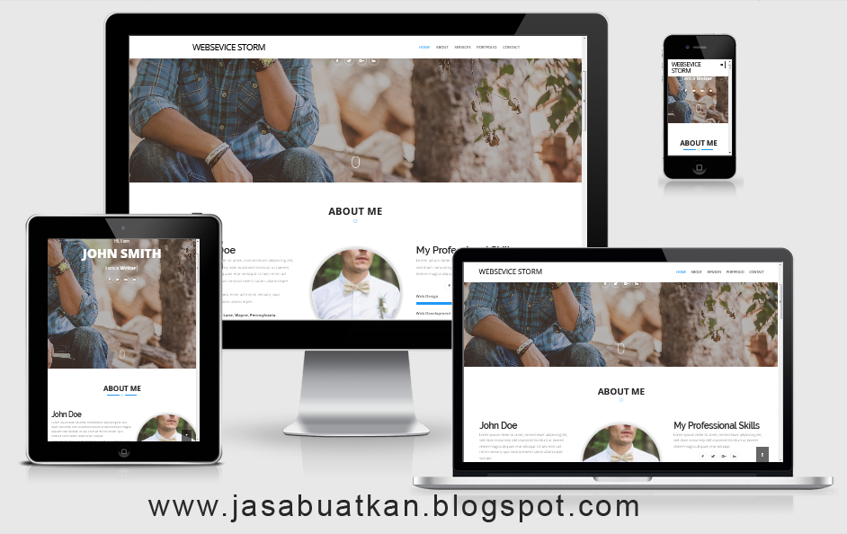 contoh desain toko online blogspot 