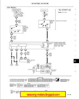 Nissan Altima electrical diagram 