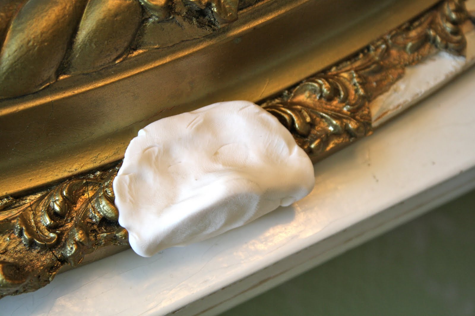 The Polka Dot Closet How to Repair a Gesso Frame