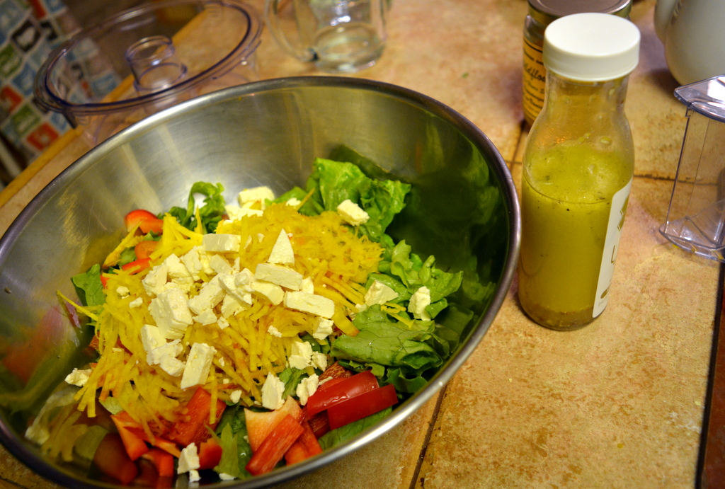 Eat Like Kat Beety nutty salad