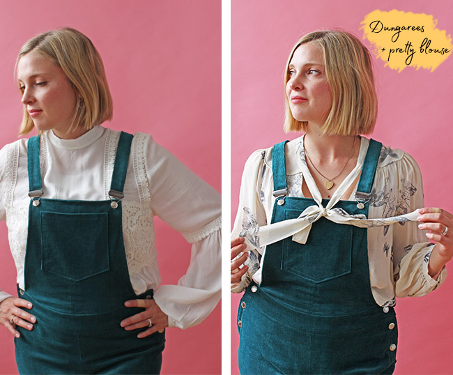 Five ways to wear dungarees - by Tilly and the Buttons