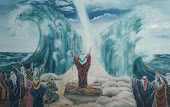 " Moisés abrindo o mar"
