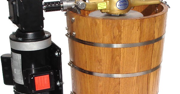 electric ice cream churn