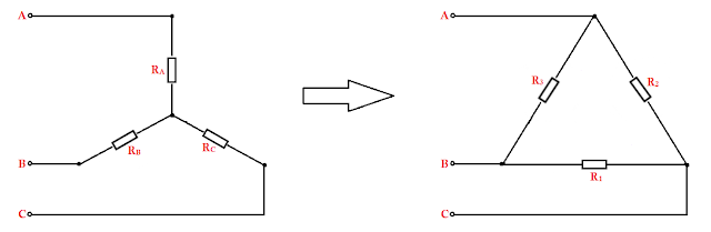 Delta and wye circuits image