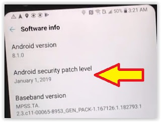 security PAtch Level LG