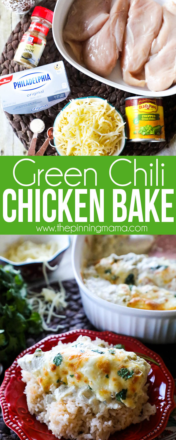 Green Chili Chicken Bake Recipe My Album Of Recipes