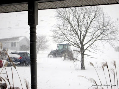 A Snow Day PhotoJournal on Homeschool Coffee Break @ kympossibleblog.blogspot.com