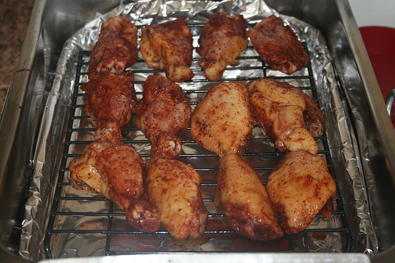 You have to cook it right: Dry Rubbed and Smoked Chicken Wings