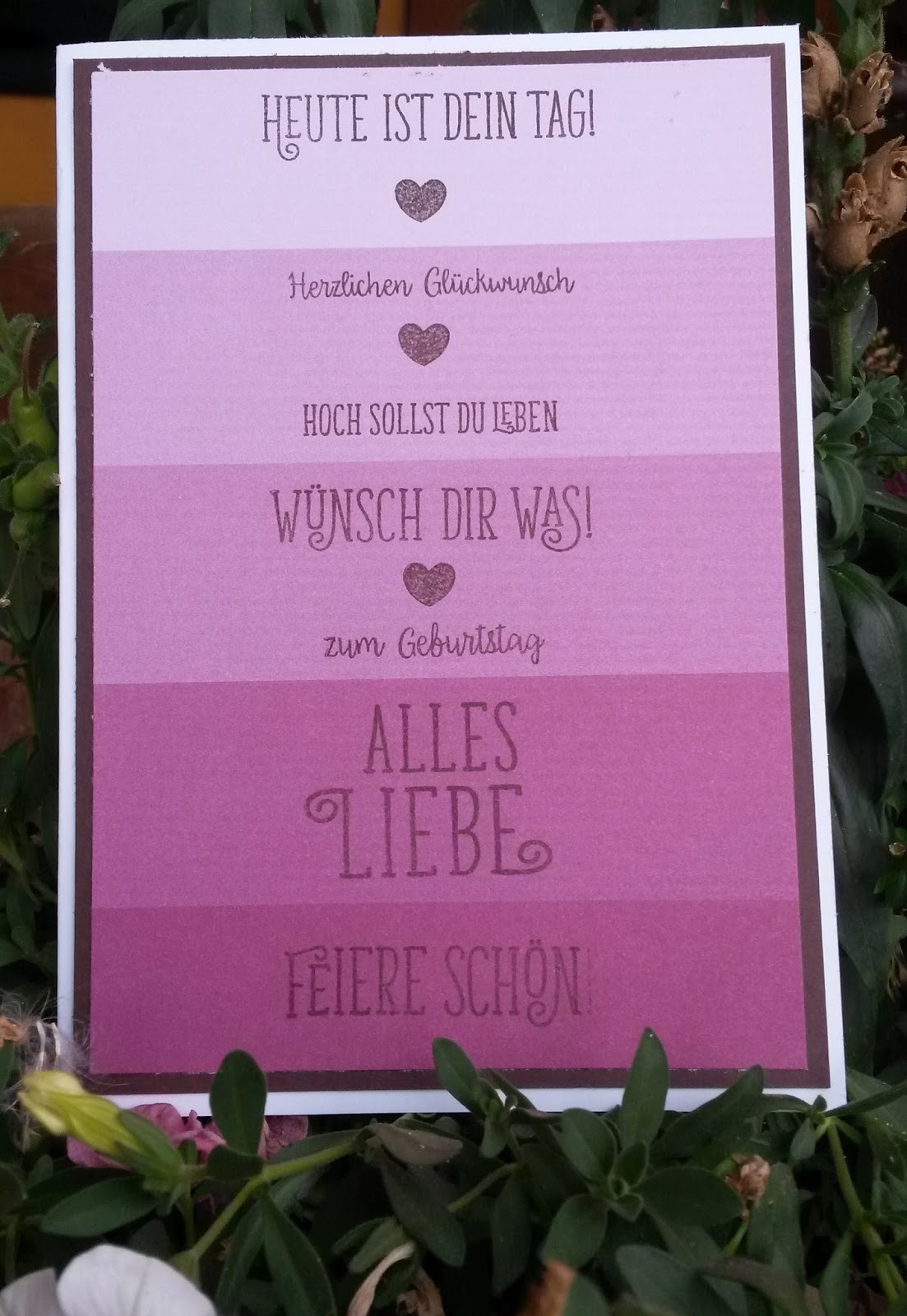 Stempelduett August 2017