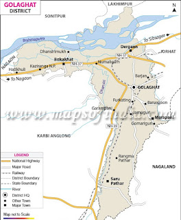 golaghat map