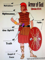Armor Of God Coloring Pages
