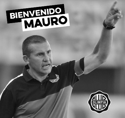 Oficial: Olimpia de Asunción, firma el técnico Mauro Caballero