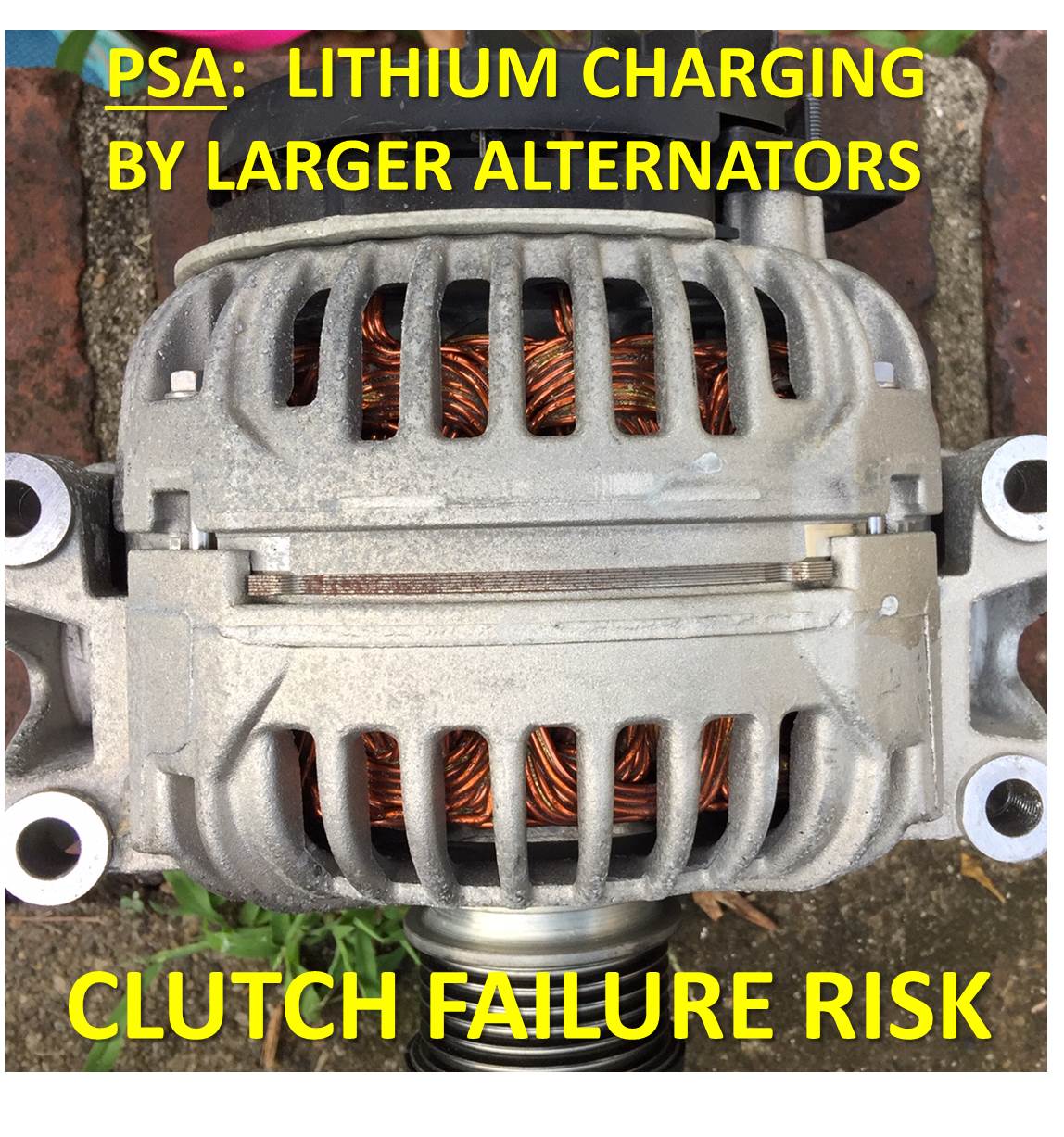 THE INTERSTATE BLOG PSA ALTERNATOR CLUTCH PULLEY FAILURES ON LITHIUM