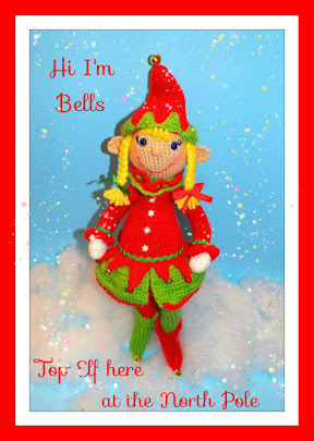 Bells the Christmas Elf Pattern© By Connie Hughes Designs©