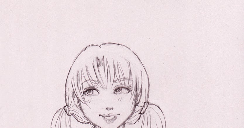 Dibujo de chica a lápiz 4 | Dibujos y Sketches de Jane Lasso