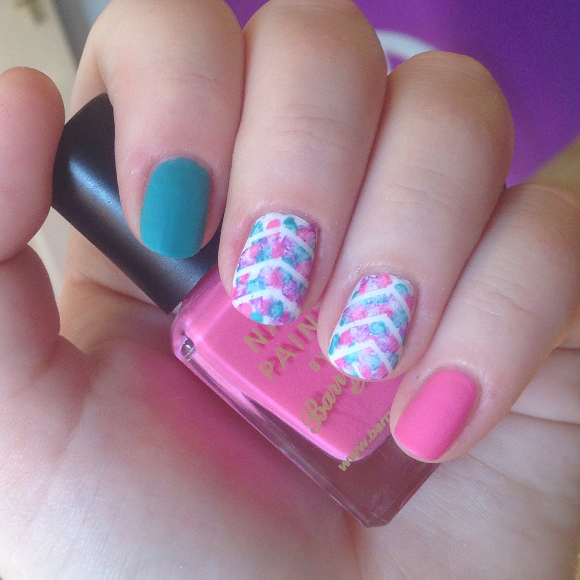 Easy Cling Film (Plastic Wrap) Nails Nimy Nails