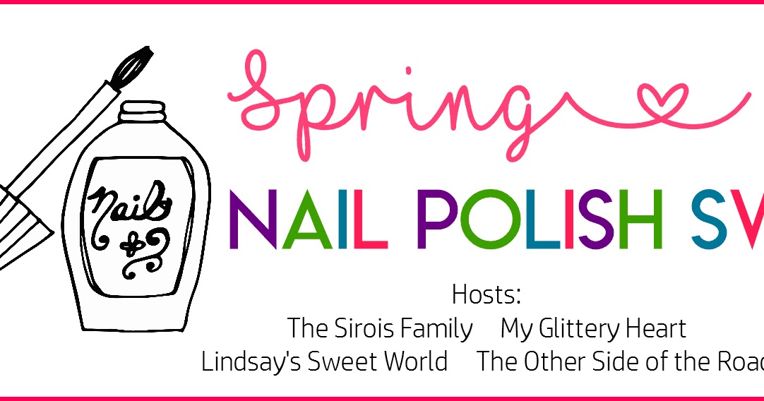 Nail Polish Swap...DELAYED My Glittery Heart