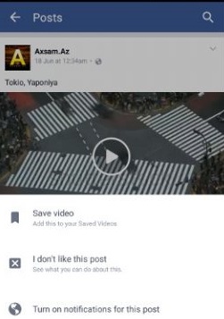 HOW TO : Save Facebook Video for Offline Viewing on Smartphone