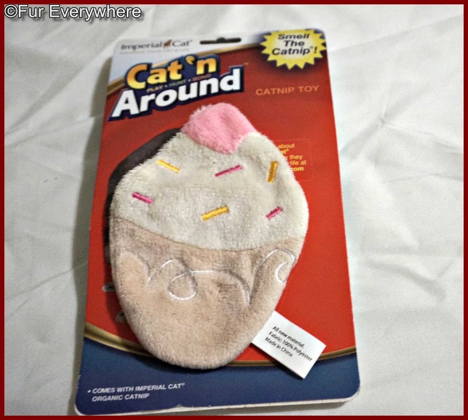 Fur Everywhere Imperial Cat Cat 'n Around Cupcake Catnip Toy Review