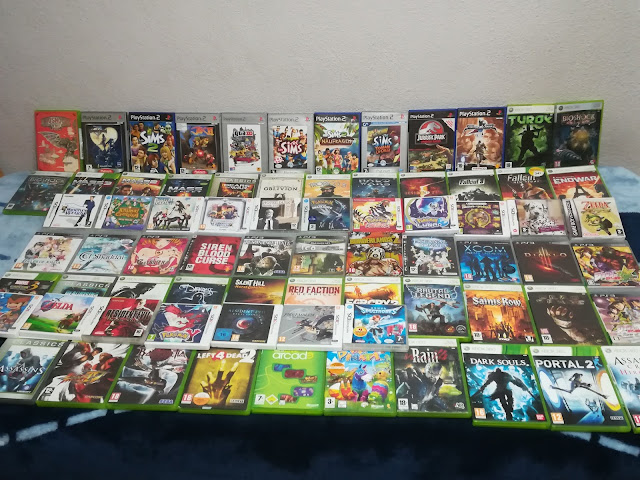 Coleccion de videojuegos de Dario de administrando tu hobby