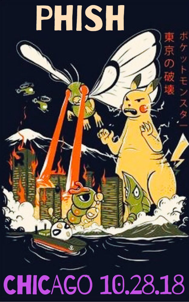 Phish Setlist Chicago 10/28/18 Rosemont, IL Night 3
