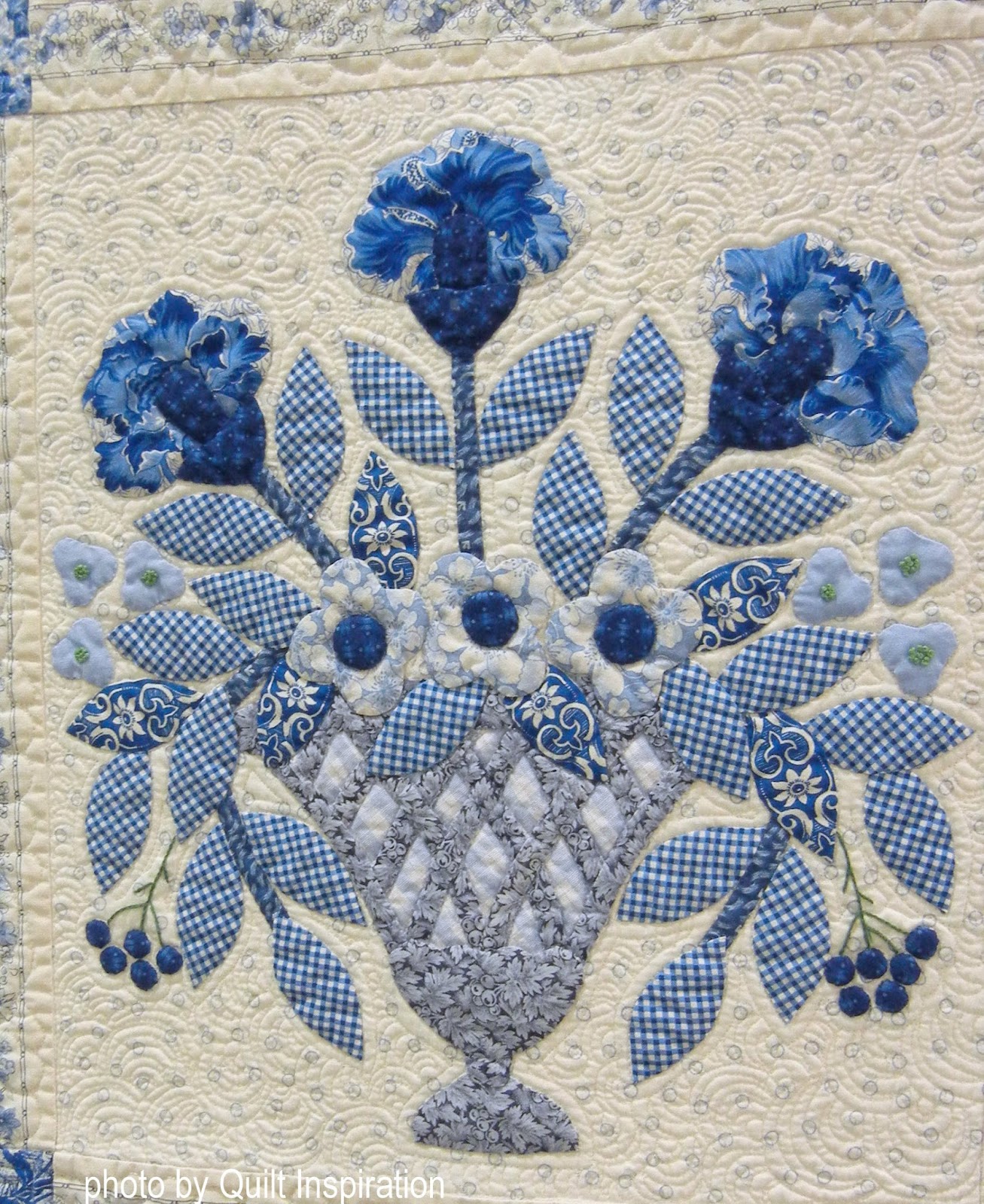 Quilt Inspiration Two Color Quilts Blue and White