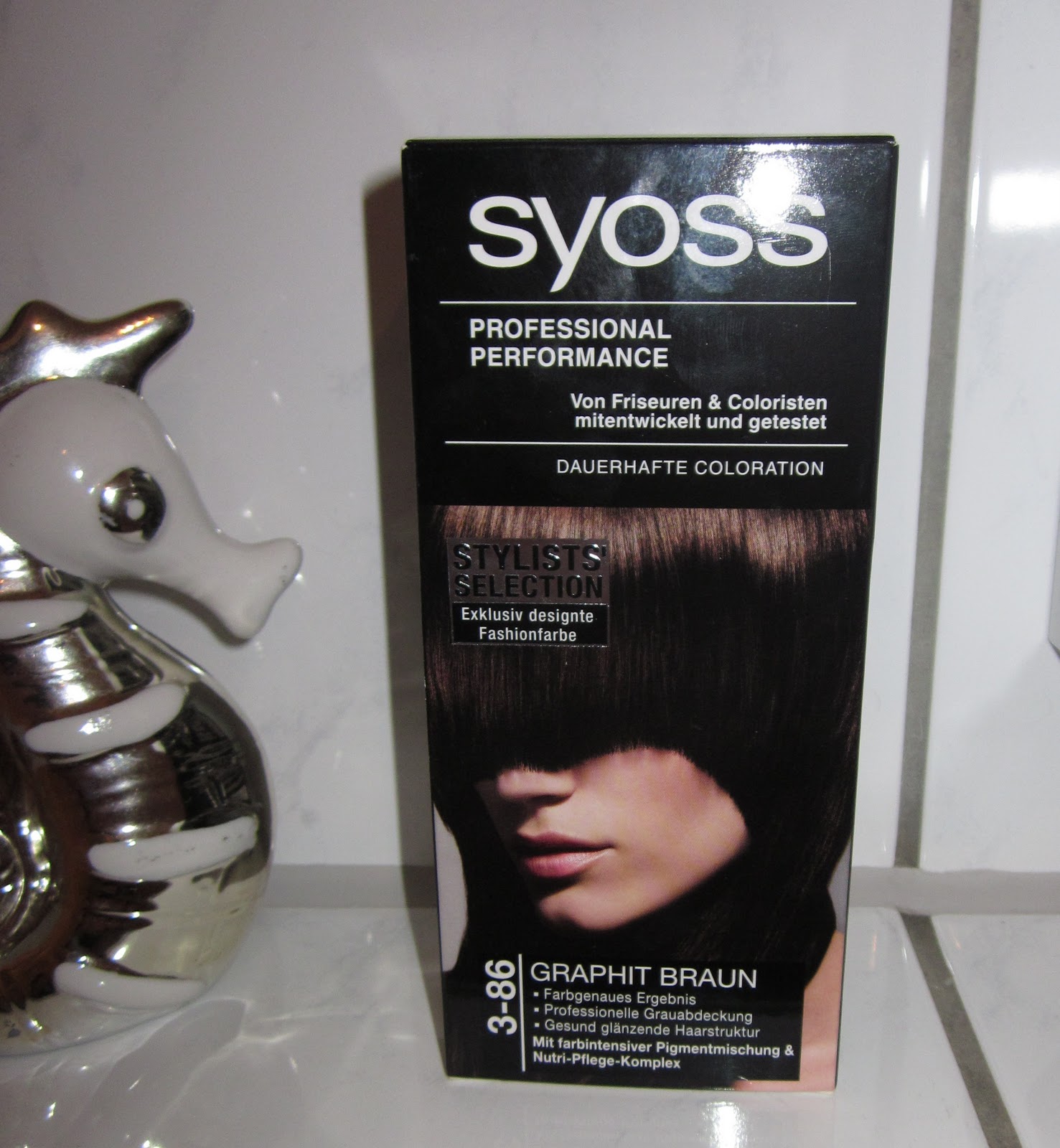 AndreasBeautyBlog: Erfahrungen : Syoss Coloration Graphit Braun