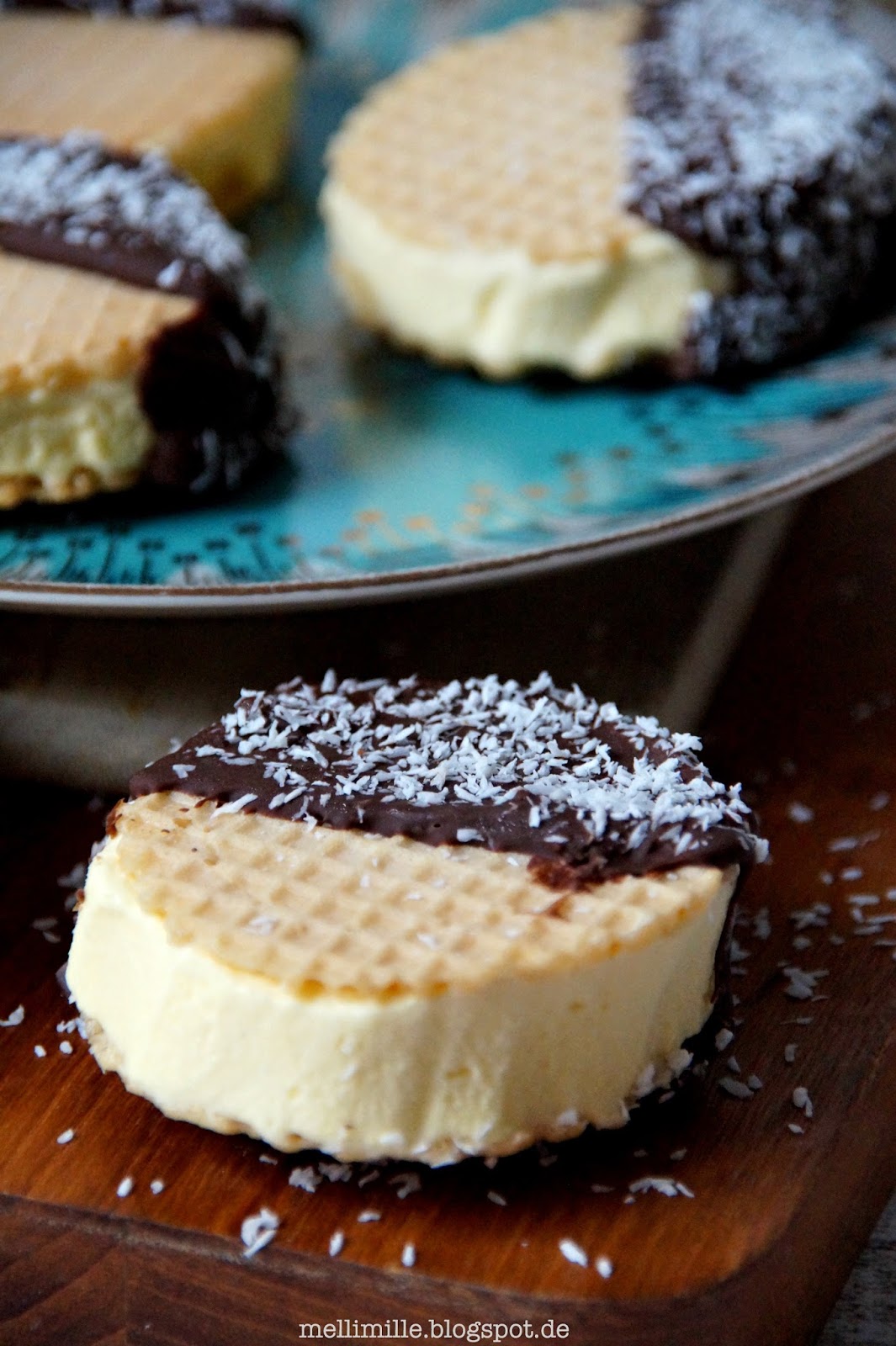 mellimille: Baby, it's icecream-cold outside ..... Mango-Eiscreme-Sandwich mellimille: Baby, it's icecream-cold outside ..... Mango-Eiscreme-Sandwich