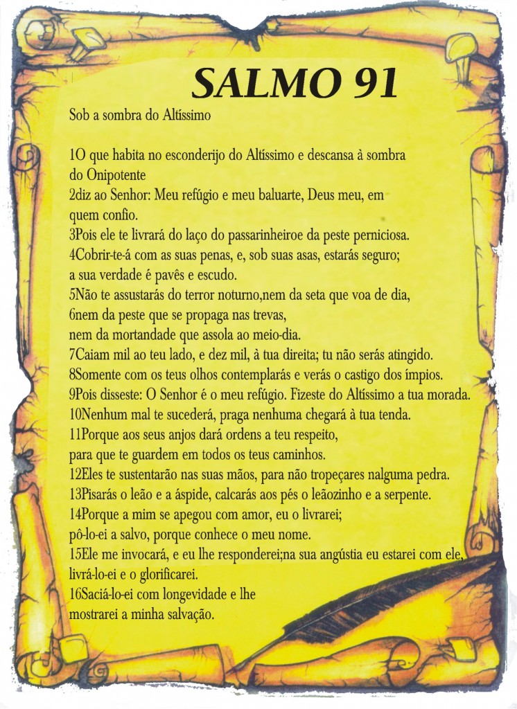 Salmo Para Imprimir Espanol