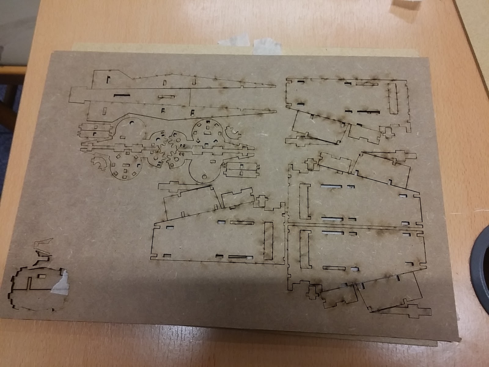 Nerd Club Laser cut XWing (Lego) fighter