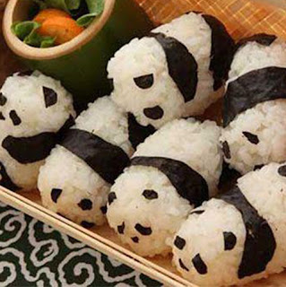comida creativa creatividad alimentacion cuqui cute animal animales bichos bonito colores osos panda