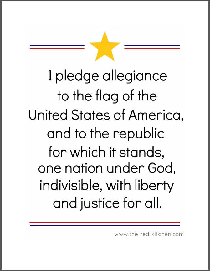 Pledge Of Allegiance
