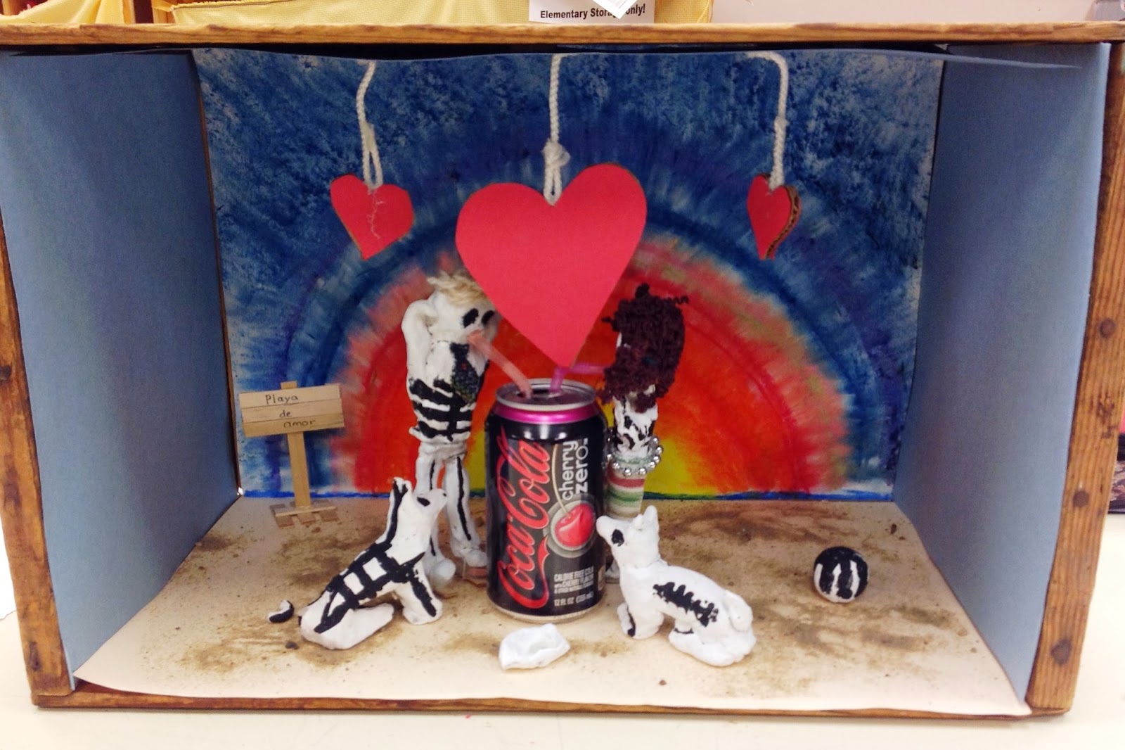 Miss Arty Pants Day of the Dead Dioramas