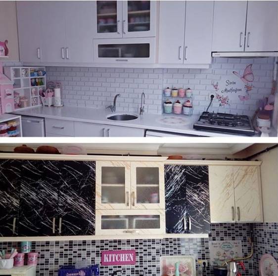 Neler Trend Neler Moda Teknoloji Kadin Yeni Trend Mutfak Dolap Ve Fayans Kaplama