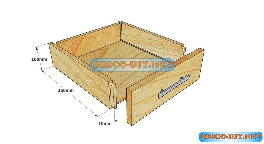 como hacer un cajon de madera