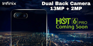 infinix hot 6 pro dual camera
