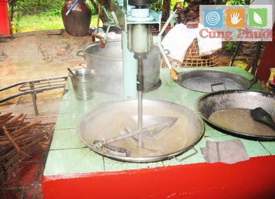 Quy trình sản xuất kẹo dừa Bến Tre