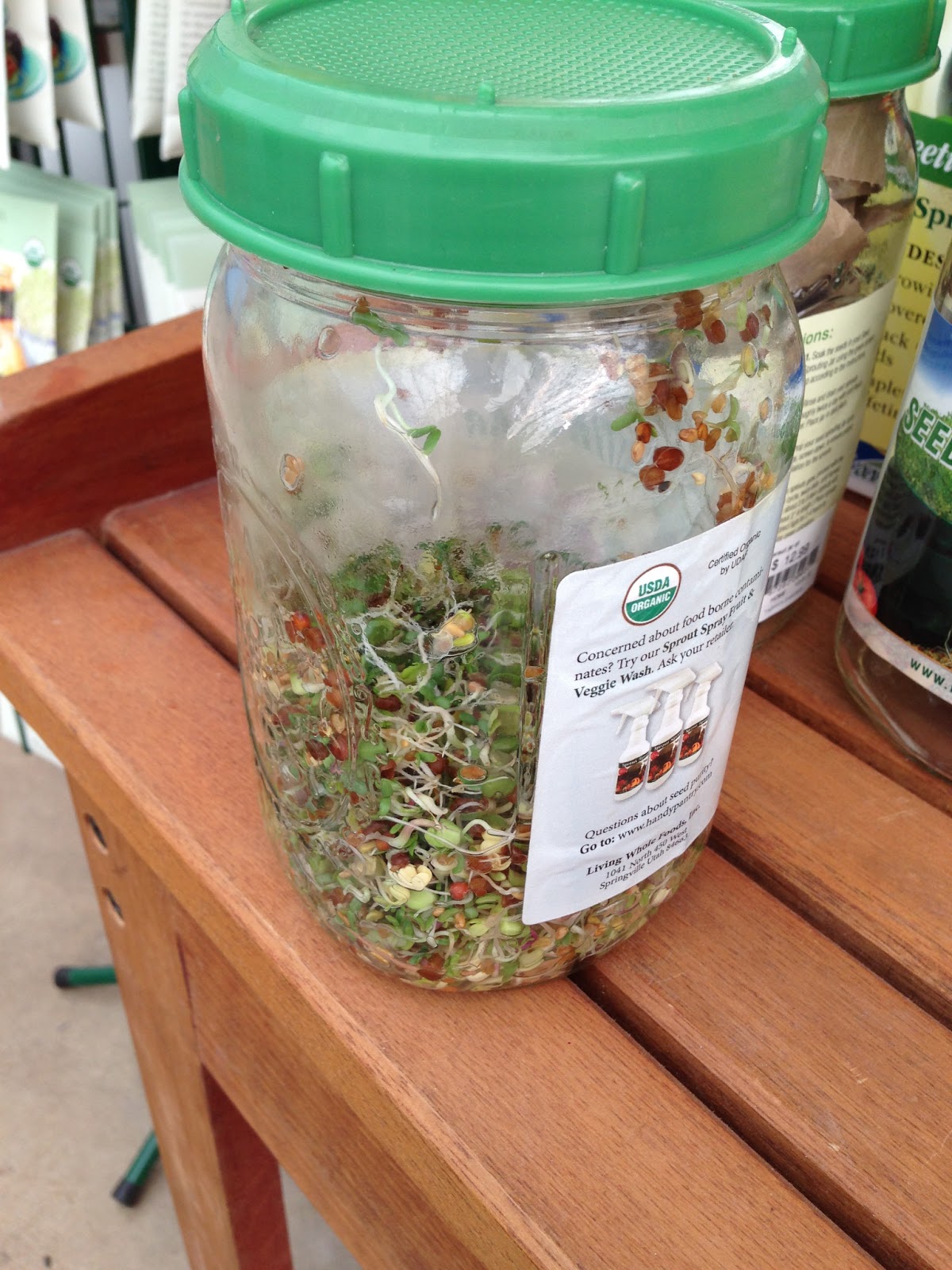 Growing Sprouts in a Jar?