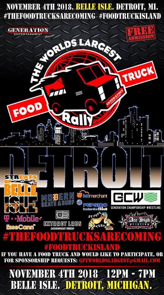 Hip In Detroit Foodies Unite for The World's Largest Food Truck Rally