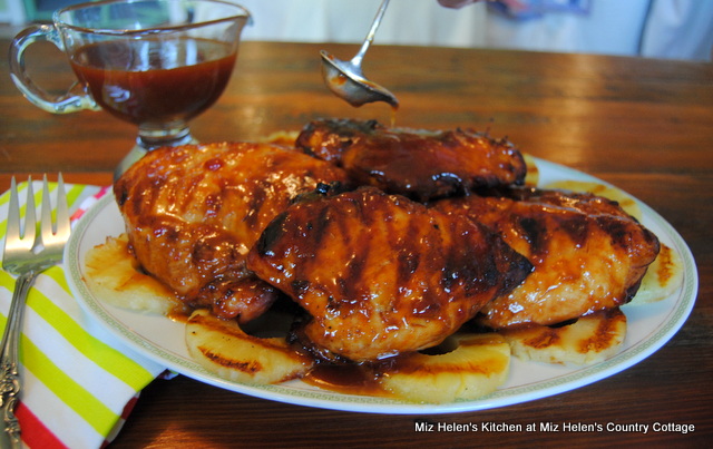 Grilled Hawaiian Chicken With Glaze at Miz Helen's Country Cottage