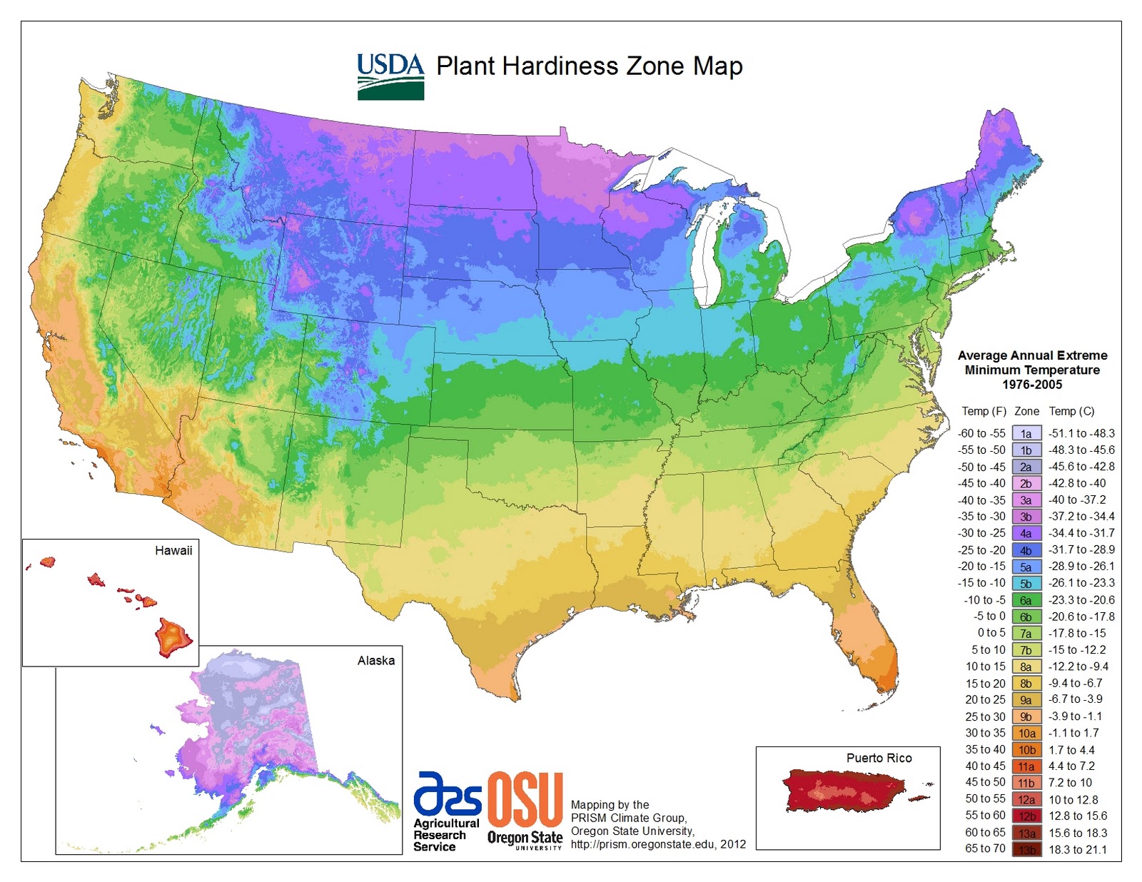 The Urbane Farmer Update To Plant Hardiness Zones Map