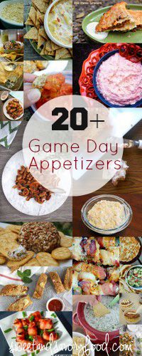 20+ Game Day Appetizers | Ally's Sweet & Savory Eats