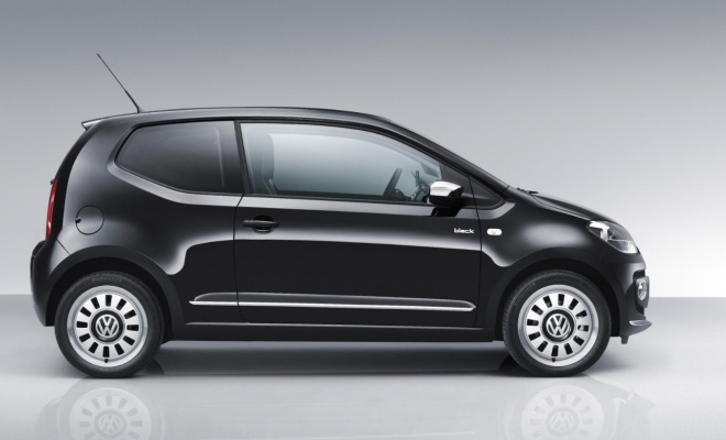 VW Up from the side