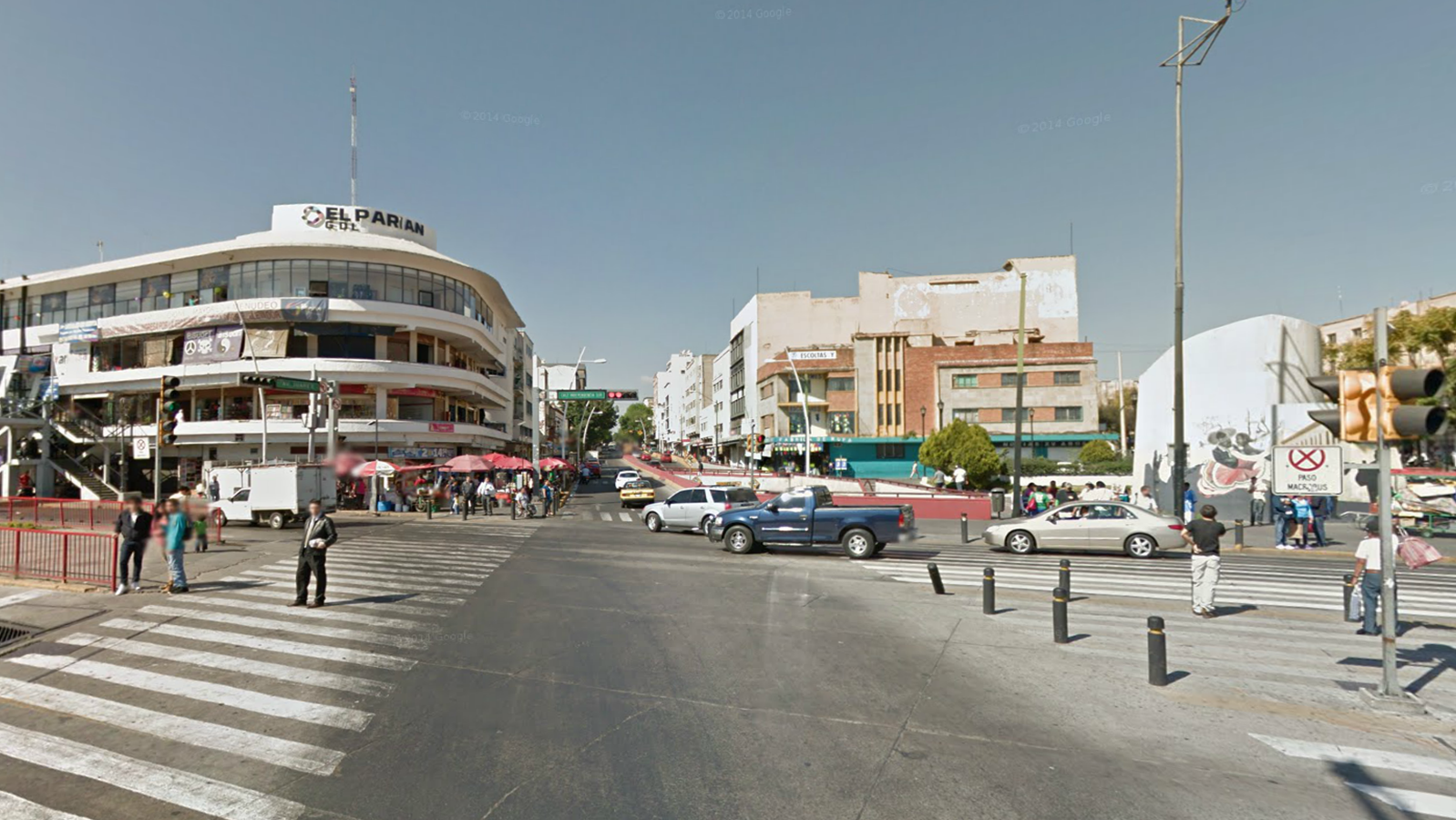 GUADALAJARA AYER Y HOY AVENIDA JUAREZ Y CALZADA INDEPENDENCIA 1970