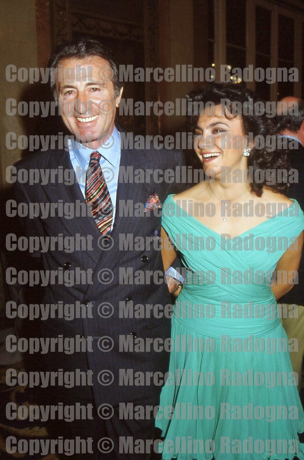 Marcellino Radogna Fotonotizie per la stampa Paolo Frajese con la