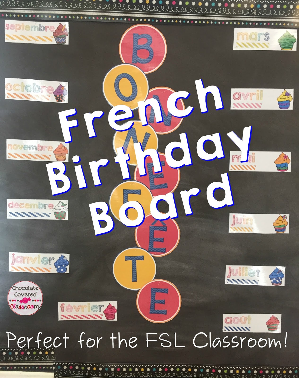 Chocolate Covered Classroom French (FSL) Corner