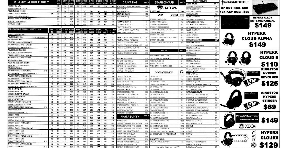 SG PC Fair Online Brochures, Flyers and Price List Best Bargain