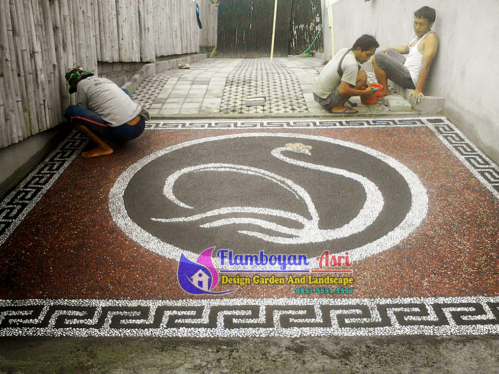 Harga Pasang Batu Sikat Per Meter - TUKANG TAMAN SURABAYA