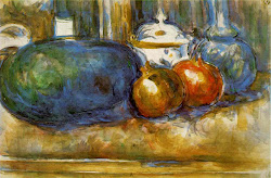 cezanne still watermelon watercolor paintings pomegranates paul painting lifes paint watercolors drawing drawings using 1906 1900 di french vicsmuse lessons